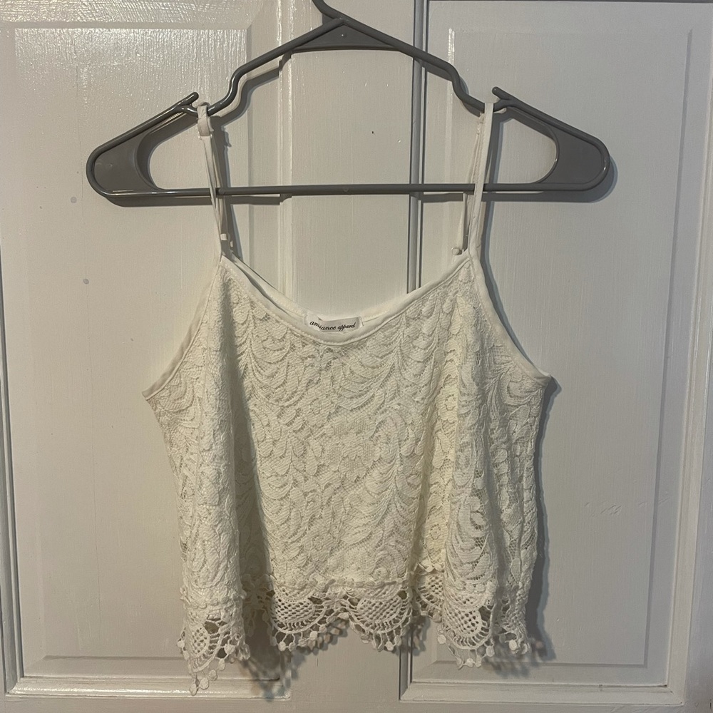 Summer Tank Top with Lace